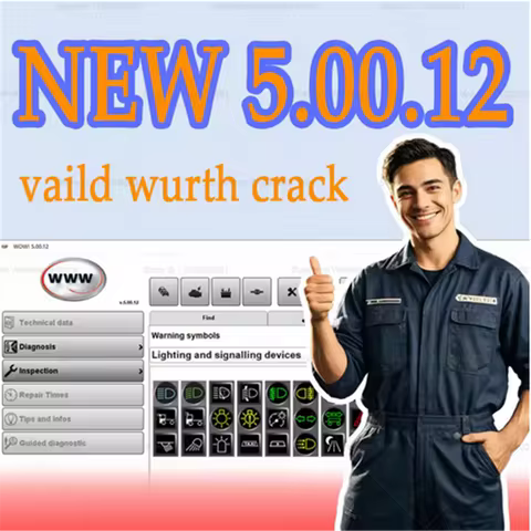 Wurth Wow 5.00.12 Diagnostic Magic 5.00.8 R2, with Kengen Tool, 9 Languages at Your Fingertips, Diag