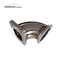 90 Degree Stainless Steel Adapter T2 flange to 2.3” ID 3.2"OD V-band Flange