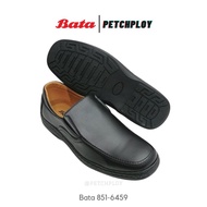 Bata รุ่น 851-6459 รองเท้าหนังคัชชูผู้ชายบาจา พื้นเย็บ ใส่ทน หน้ากว้าง ใส่สบาย รองเท้าทางการ รหัส 85