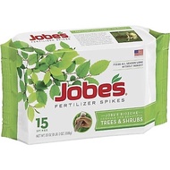 Jobe's Tree Fertilizer Spikes, 16-4-4 Time Release Fertilizer for All Shrubs & Trees, 15 Spikes per 