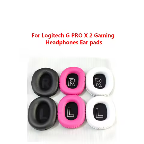 Ear pads cushion for Logitech G PRO X 2 Gaming Headphones replacement GPROX2 headset ear covers Earm