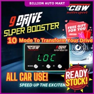 CBW Car Electronic Throttle Controller Accelerator 9 Drive Pedal Toyota Vios Perodua Proton Myvi G3 