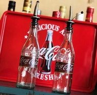 Genuine American nostalgic Coca cola Coca-Cola glass soy sauce bottle