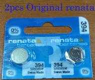 Mail 2 authentic genuine Swiss watches Tissot button batteries RENATA 394 SR936SW battery