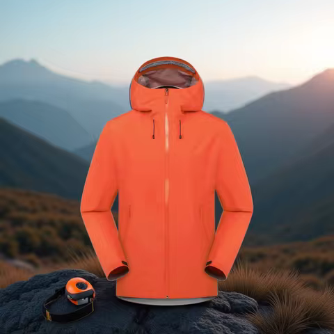 ARC BETA LT Embroidery Logo three layer Outdoor Hiking Jackets Mens Womens Unisex Camping Waterproof