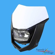 For Kawasaki KLX KXF Kx110 Kx250f Kx450f Klx140 Enduro Headlight H4 Head Lamp Front Fender Dirt Bik