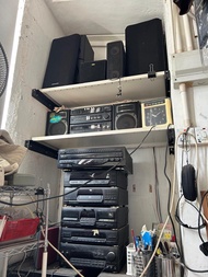 (多款) Kenwood Sony Sharp  Karaoke Hifi & other amplifiers 收音機錄音機雙喇叭