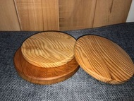 台灣檜木杯墊 隔熱墊 檜木墊子 藝品底座也可以 三個一組