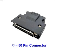 X4 Plug Servo Motor Connector SM 50Pin male with latch SCSI 50 Pin