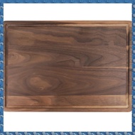 (FTQN) Black Walnut Chopping Board Steak Board Solid Wood Steak Tray Preservative Kitchen Cutting Bo