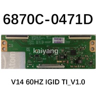 # In stock # original 6870C-0471D V14 60HZ IGID TI_V1.0 for 47L2400VM 47E660E 55K1Y 55E510E [Quality
