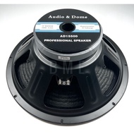 Speaker Component Audio Dome Ad15500 15 Inch Coil 3 Inch A