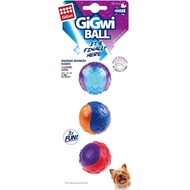 Gigwi Ball, Squeaker, Small, 3 pk