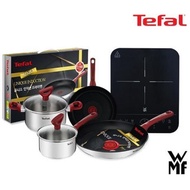 WMF 1-burner induction range + Tefal unique induction frying pan 24+28+number of pots 16+number of pots 18cm CT1-UQFP2428P1618l4111