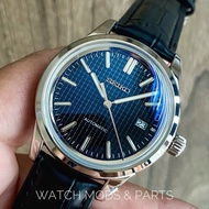 WMNP Seiko Mod Ice Black 39mm Classic Case with Seiko 4R35B Movement