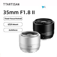 TTArtisan AF 35mm F1.8 Ⅱ Auto Focus Lens APS-C Metal Camera Lens Compatible with E/X/Z Mount Mirrorl