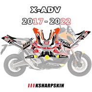 Motorcycle Full Body Sticker Protective Body 3M Color Change Sticker Reflective Decal For HONDA X-ADV XADV750 xadv 750 2