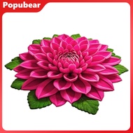 3D Flower Floor Mat Absorbent Large Flower Area Rug Non-Slip Bathroom Rug Bedroom Carpet for Living 