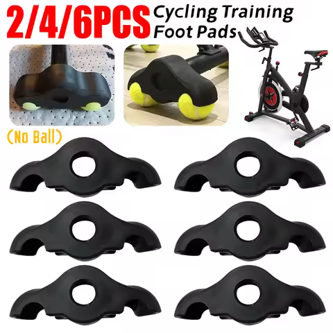 2/4 Pack Cycling Training Foot Pads Indoor Cycling Snap Rocker Feet Adapters Indoor Cycling Foot Pad