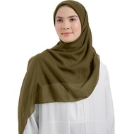 Elzatta Jilbab Segi empat polos Obelia Samida