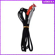 [Wenodxa] Tattoo Machine / Gun Power Supply Supper Flex Tattoo Clip Cord Cable Black