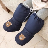 Autumn Winter Anti-Slip Non-Drop Shoes Baby Anti-Drop Shoes Baby High-Top Toddler Shoes Baby Shoes B