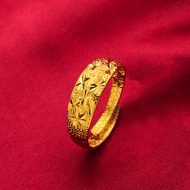 รูปแบบล่าสุด!!แหวนทองคำเเท้ ของแท้ 100% แหวนปรับขนาดได้ แหวนคู่ครึ่งสลึง ลายกลมเกลี้ยงไม่ดำ ไม่ลอก  แบรนด์หรู ​ดีไซน์เดียวกัน แหวนทองแท้ แหวนคู่ ไซอิ๋ว แหวนทองชุบ ปรับขนาดได้ แหวนทอง แหวนแต่งงาน แหวนหมั้น ลายมงคลความรัก แหวนแทนรัก แหวนทอง แหวนทองไม่ลอก