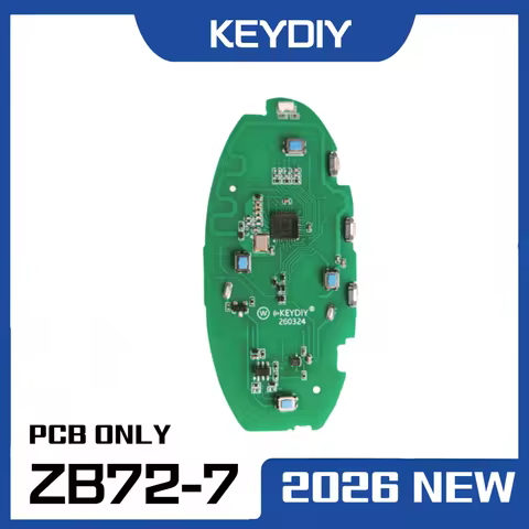Keydiy ZB72-7 PCB Smart Remote Keys PCB 2026 New for Hyundai Loniq KD Key Control Electronic
