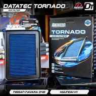 ราคาพิเศษ กรองอากาศ Nissan Navara D40 ปี 2008-2013 Navara NP300 ล้างน้ำได้ DATATEC TORNADO