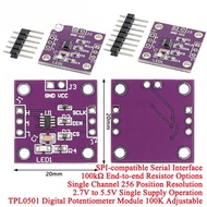 5pcs/1pc TPL0501 Digital Potentiometer Module 100K Adjustable SPI Port Bridge Balance Sensor Ultra X