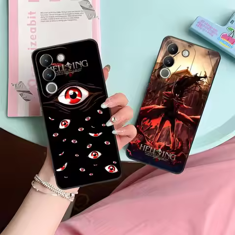 Anime Alucard Hellsing Phone Case for VIVO Y77 76 75 74 73 72 58 56 55 51 50 38 36 Y19 Y18 Y03 Y01 5