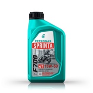 [ORIGINAL] PETRONAS F700 4T 15W50 SN Semi Synthetic Ultraflex Yamaha Honda Minyak Hitam Quality LC Y