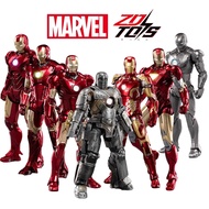 ZD Toys genuine Marvel Avengers Iron Man all series Action Figure Joint Movable MK1 MK2 MK3 MK17 MK4