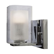 MAX LIGHT ไฟผนัง 1570-1W ขาว/ใส E27x1