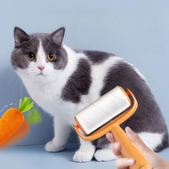 Fur Roller, Dust, Fabric 10cm, Clothes Lint Cleaning Roller, Cute Carrot Dust Roller, Spare Dust Rol