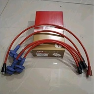 MESIN 1Set RACING SPARK PLUG CABLE RACING SPARK PLUG CABLE 7Mm STRAIGHT COP TOYOTA KF50/KIJANG SUPER