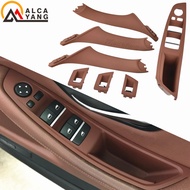 12 RHD ด้านคนขับภายในมือจับประตูแผงครอบสำหรับ BMW 5 Series F10 F11 F18 520 523 525 528 530