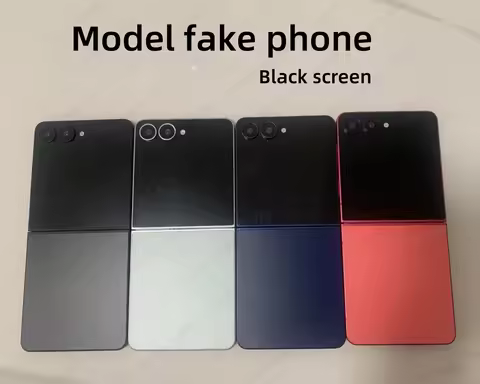 New Not Working Fake Phone For Samsung Galaxy Z Flip 4 5 6 7 Dummy Phone Replica Cell Phone Copy Sho