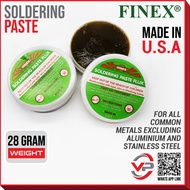FINEX SOLDERING PASTE FLUX MINYAK SOLDER ORIGINAL U.S.A 28g PATERI WELDING/GREASE IRON MAINTENANCE S