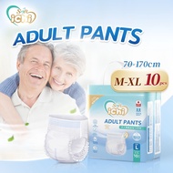 ICHI Lightweight Adult Pants HighAbsorption 2000CC M/L/XL (10pcs) – Leakproof Overnight Protection