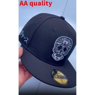 AA quality men's baseball cap, fitted cap, New Era Los Angeles Dodgers 59FIFTY, skull embroidered st