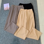 Curly Knite Japan Premium | Curly Knite Rib | Oro Pants Knit High Waist Pants Women