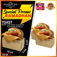 Toast Box | Bread Box | Toast Box | Kraft Kraft Kraft | 10x5x5