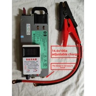 Fast charger: 3~ 15v 3~ 100A, rechargeable: lead-acid battery, lithium iron phosphate battery, RV, b