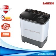 Mesin Cuci 2 Tabung SANKEN TW 8900 BK XTOR Technology 8 KG