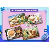 Public Gold PG Gold Bar (1 Gram) (Au 999.9) 24K - Set Makanan Tradisional