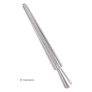 3PCS Ring Sizer Measuring Tool Set Ring Gauges with Finger Sizer Mandrel Ring Sizer for Jewelry Sizi