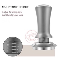 58MM New Elastic Constant Force Pressure  Coffee Tamper Flat Base 58MM Coffee Tamper with Spring