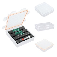 {storage home] Waterproof Battery Case for 18650 26650 Battery Holder Storage Box for 1 2 4 8 18650 Rechargeable Battery Container Organizer