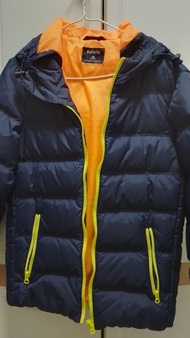 Baleno blue down jacket 藍色羽絨外套 M碼